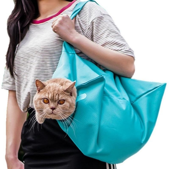 NWOT "Purrfect Pouch" 2 Pack Carrier&Grooming Sack in One